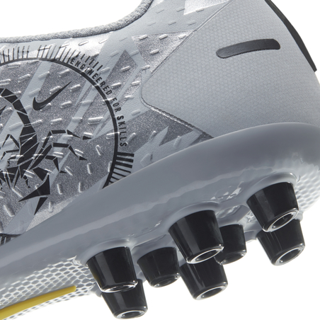 Nike Phantom GT junior Academy AG gris jaune