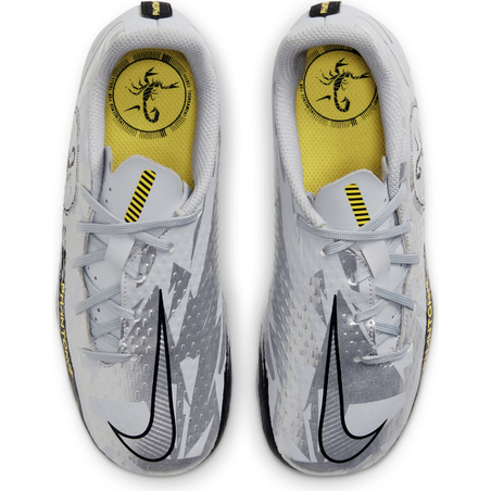 Nike Phantom GT junior Academy FG/MG basse gris jaune