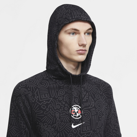 Sweat à capuche Club America noir 2021