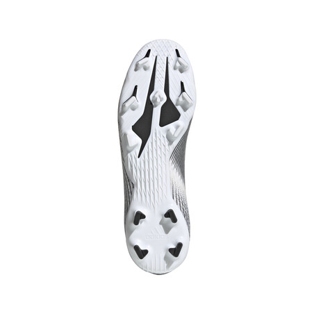 adidas X GHOSTED.3 LaceLess FG blanc noir