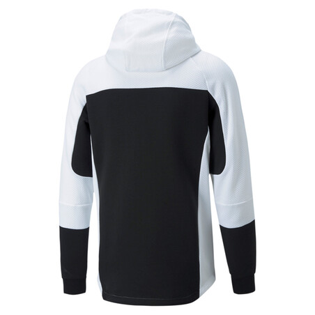 Veste survêtement OM Evostripe noir blanc 2020/21