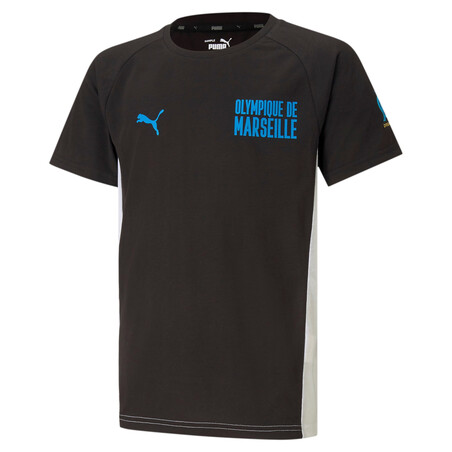 T-shirt junior OM Evostripe noir blanc 2020/21