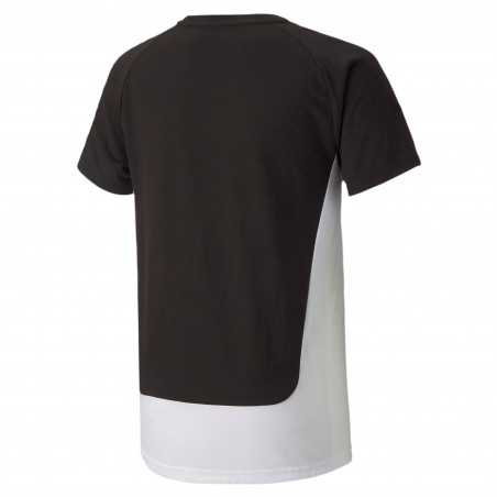 T-shirt junior OM Evostripe noir blanc 2020/21
