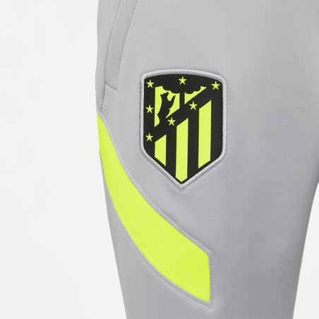 Pantalon survêtement junior Atlético Madrid gris jaune 2020/21