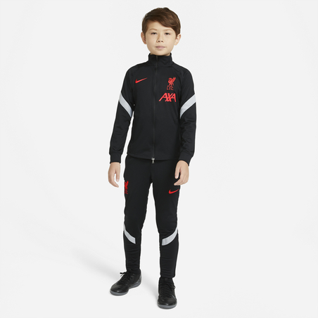Ensemble survêtement junior Liverpool noir rouge 2020/21