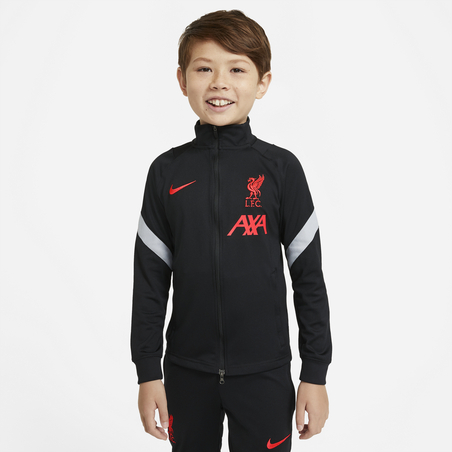 Ensemble survêtement junior Liverpool noir rouge 2020/21
