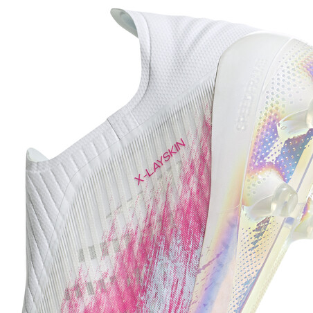 adidas X 19+ FG blanc rose