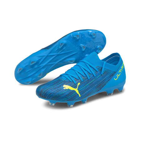 Puma Ultra 3.2 junior FG/AG bleu jaune