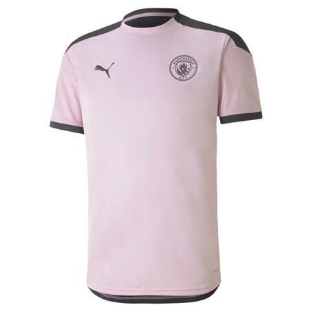 Maillot entraînement Manchester City rose gris 2020/21