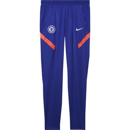 Pantalon survêtement junior Chelsea bleu rouge 2020/21