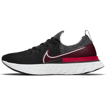 Nike React Infinity Run Flyknit noir rouge