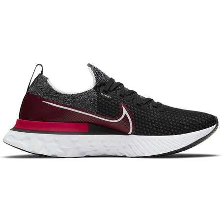 Nike React Infinity Run Flyknit noir rouge