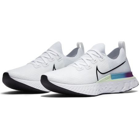 Nike Epic Pro React Flyknit blanc