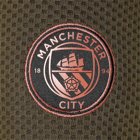 Veste survêtement Manchester City Evostripe noir vert 2020/21