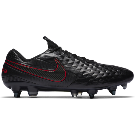Nike Tiempo Legend 8 Elite SG-PRO Anti-Clog noir rouge
