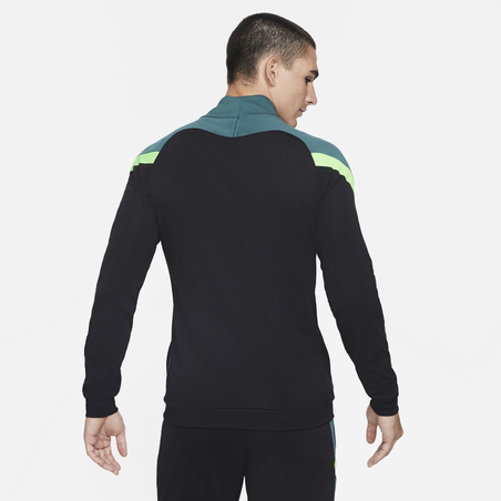 Veste survêtement Nike Academy noir vert