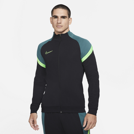 Veste survêtement Nike Academy noir vert