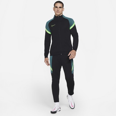 Veste survêtement Nike Academy noir vert