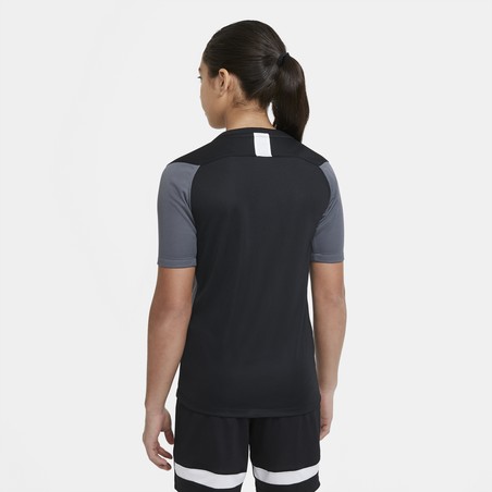 Maillot entraînement junior Nike Academy noir gris