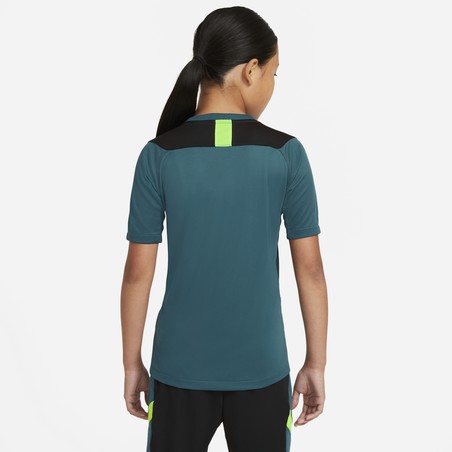 Maillot entraînement junior Nike Academy vert noir