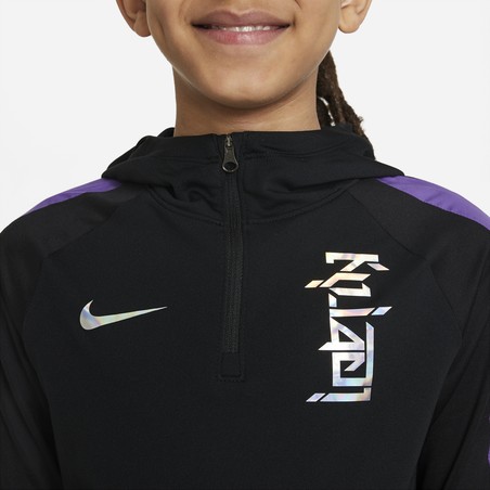Sweat zippé junior Nike Mbappé x Lebron noir violet 2020/21