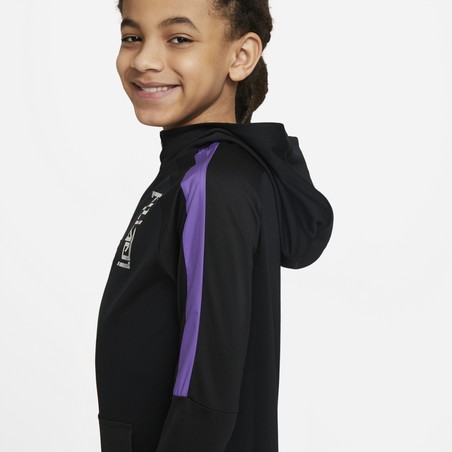 Sweat zippé junior Nike Mbappé x Lebron noir violet 2020/21