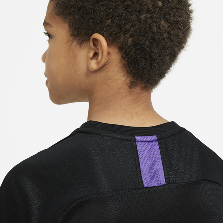 Maillot entraînement junior Nike Mbappé noir violet