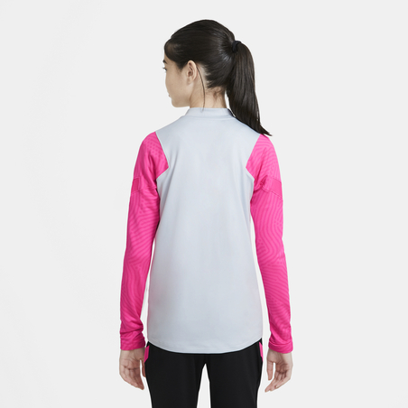 Sweat zippé junior PSG Jordan gris rose 2020/21