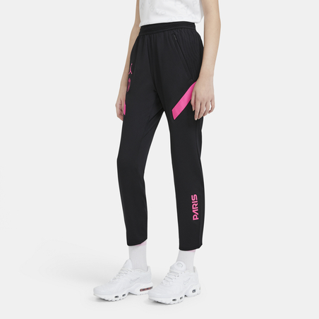 Pantalon survêtement junior PSG noir rose 2020/21