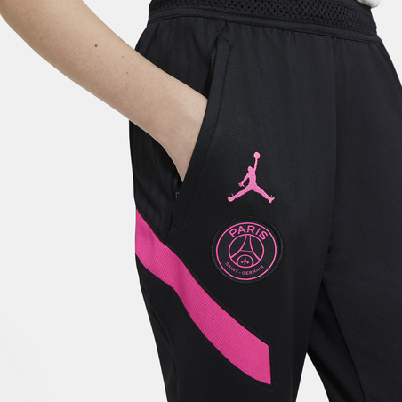 Pantalon survêtement junior PSG noir rose 2020/21