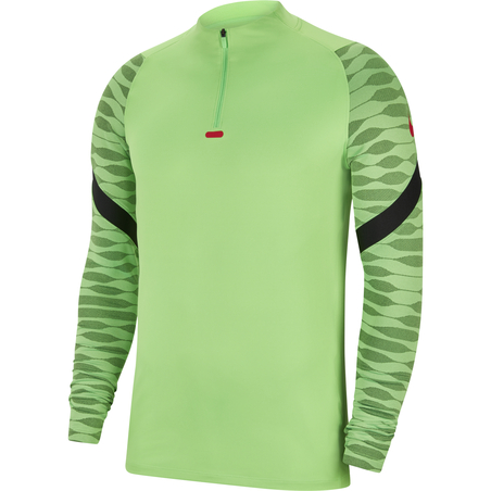 Sweat zippé Nike Strike vert