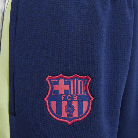 Pantalon survêtement junior FC Barcelone GFA Fleece bleu jaune 2020/21