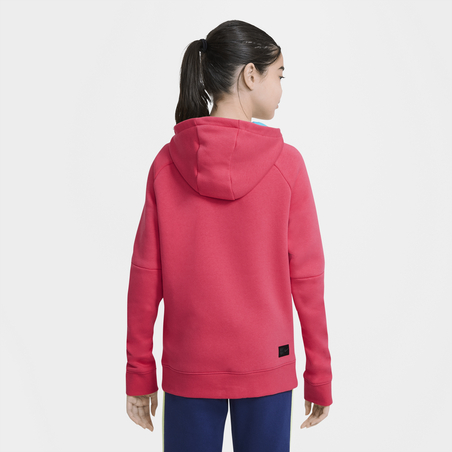Sweat à capuche junior FC Barcelone rose 2020/21