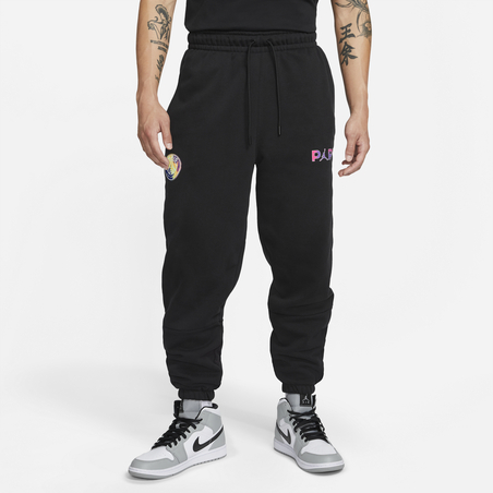 Pantalon survêtement PSG Jordan noir violet 2020/21