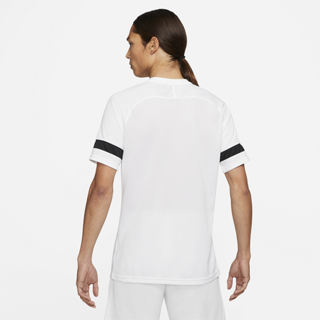 Maillot entraînement Nike Academy blanc noir