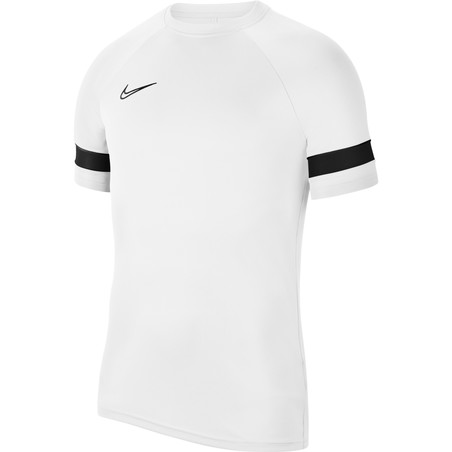 Maillot entraînement Nike Academy blanc noir