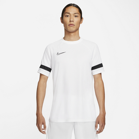 Maillot entraînement Nike Academy blanc noir