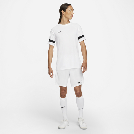 Maillot entraînement Nike Academy blanc noir