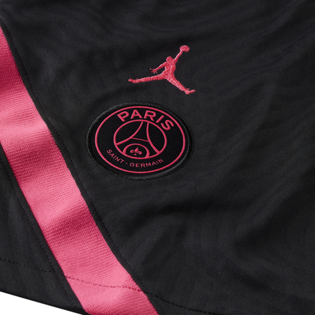 Short entraînement PSG Jordan noir rose 2020/21