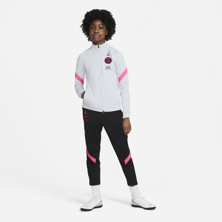 Ensemble survêtement junior PSG gris rose 2020/21