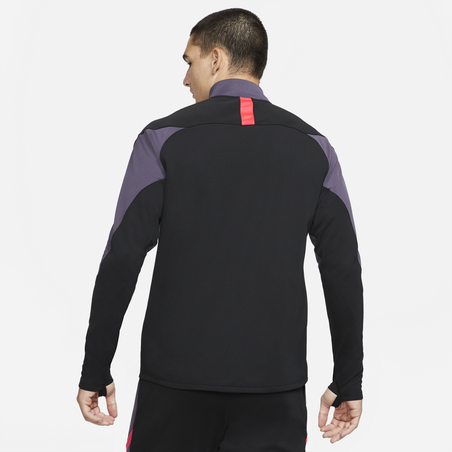 Ensemble survêtement sweat Nike Academy noir violet