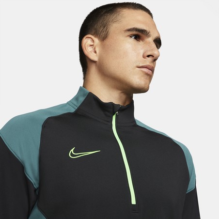 Ensemble survêtement sweat Nike Academy noir vert