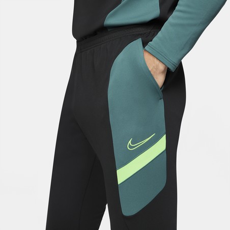 Ensemble survêtement sweat Nike Academy noir vert