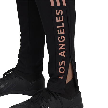 Pantalon survêtement Los Angeles FC noir rose 2021
