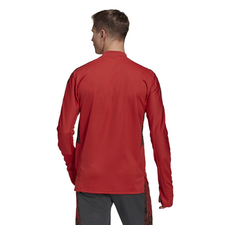 Sweat zippé Flamengo rouge noir 2021