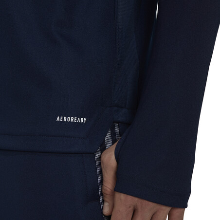 Sweat zippé Los Angeles Galaxy bleu 2021