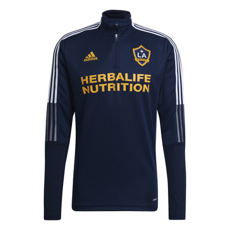 Sweat zippé Los Angeles Galaxy bleu 2021