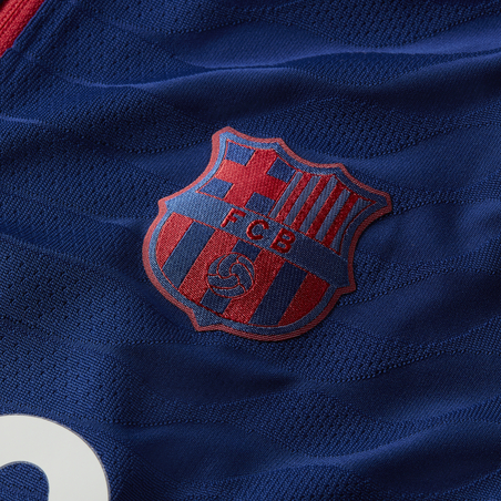 Sweat zippé FC Barcelone VaporKnit bleu rouge 2020/21