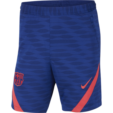 Short entraînement FC Barcelone bleu rouge 2020/21