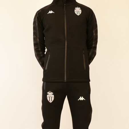 Ensemble survêtement AS Monaco noir blanc 2020/21